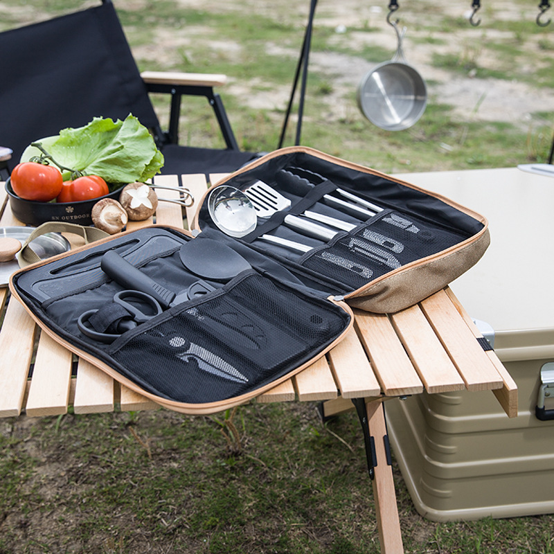 8pcs Camping Kitchen Cookware  - Outdoor Hunting Kitchen ulasan dan harga