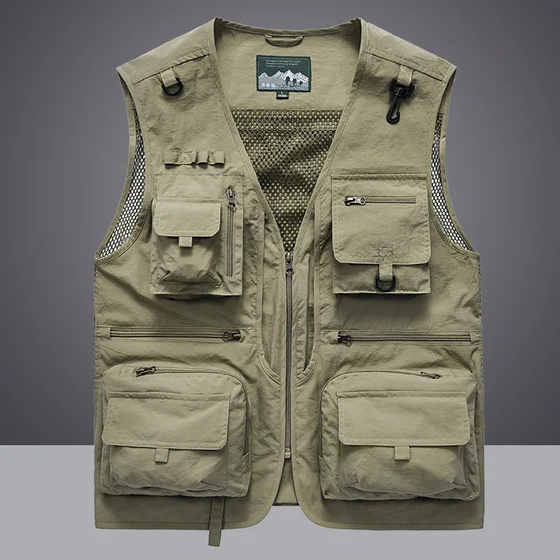 Multipocket Quick Dry Mesh Fis - Outdoor Hunting Fleece ulasan dan harga