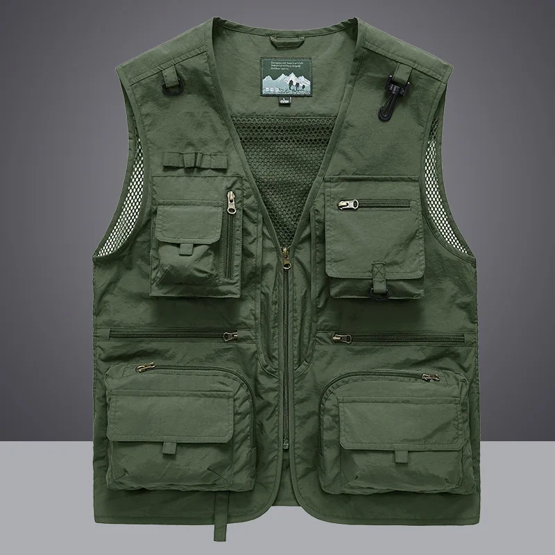 Multipocket Quick Dry Mesh Fis - Outdoor Hunting Fleece ulasan dan harga