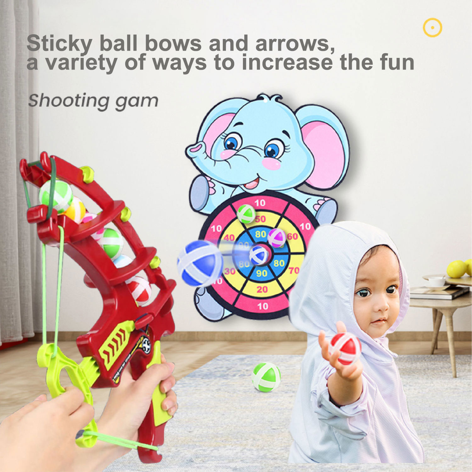 Montessori Throw Sport Slingsh - Outdoor Hunting Toys ulasan dan harga