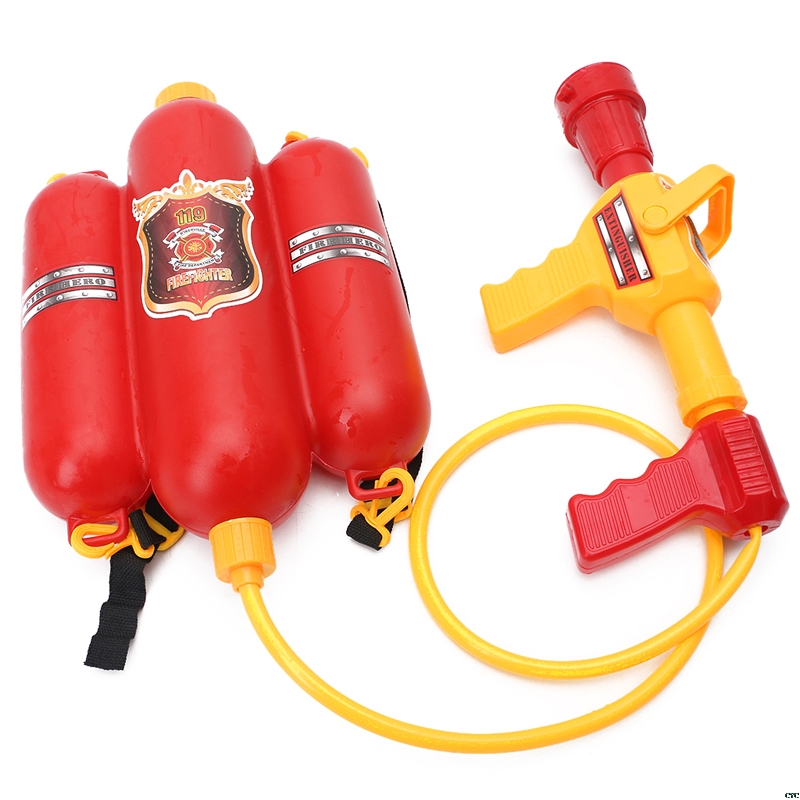 Fire Backpack Water Gun Large  - Outdoor Hunting Toys ulasan dan harga