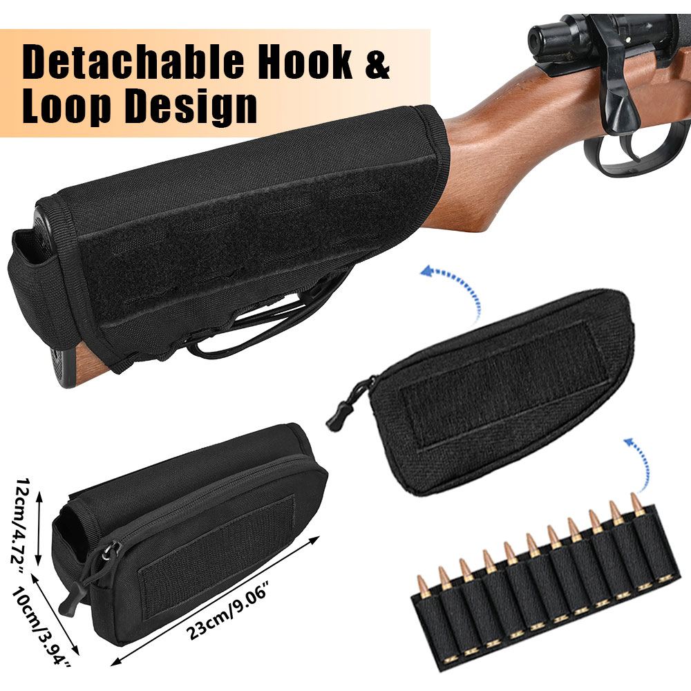 Tactical Rifle Buttstock Shell - Hunting Outdoor Stores ulasan dan harga