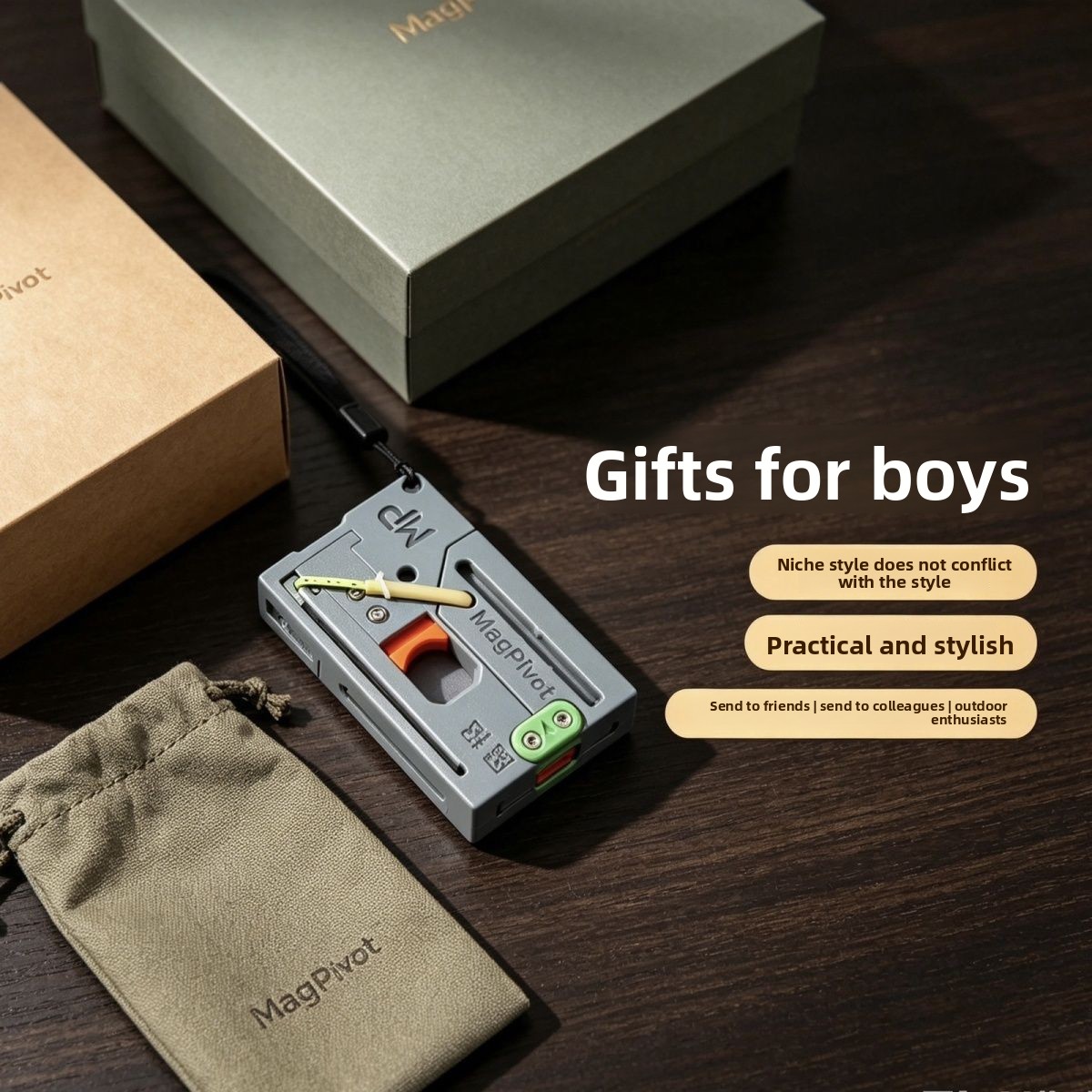 MagaPivot Card Slingshot Porta - Outdoor Hunting Toys ulasan dan harga