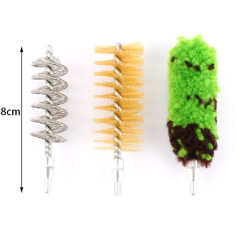 3Pcs Rod Brush Cleaning Kit Al - Gun Cleaning Rod ulasan dan harga