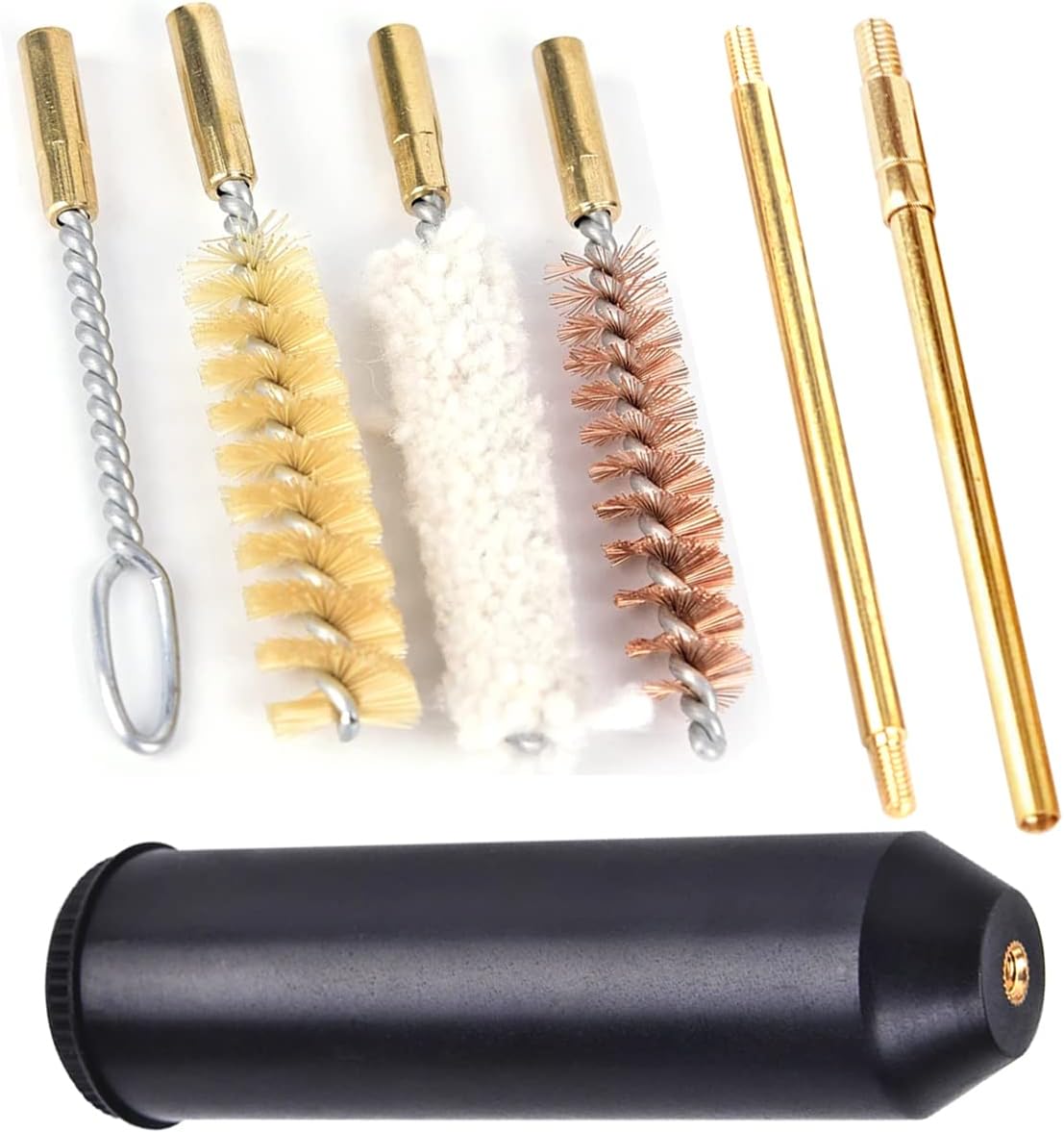 7PCs/ Set Pistols 9mm Cleaning - Gun Cleaning Rod ulasan dan harga