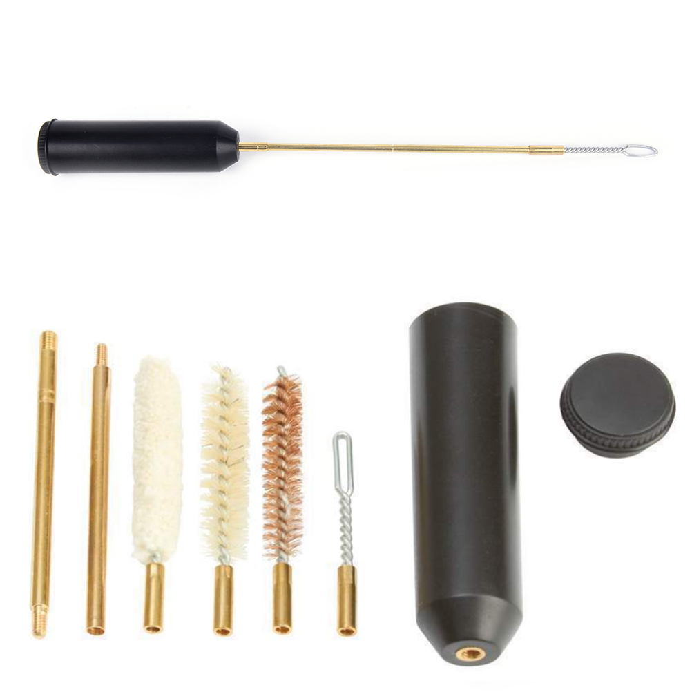 7PCs/ Set Pistols 9mm Cleaning - Gun Cleaning Rod ulasan dan harga
