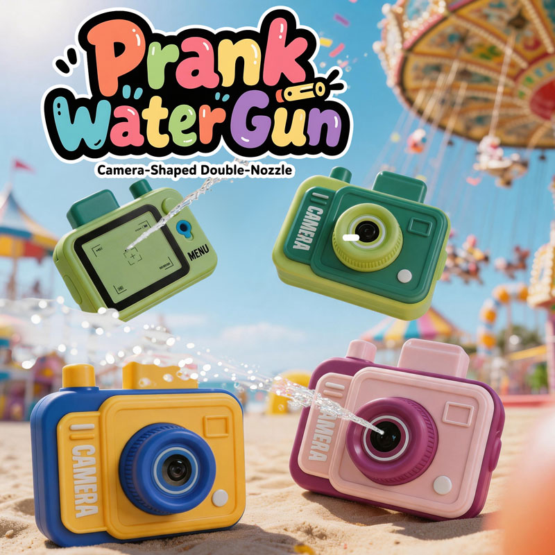 Double-sided Water Gun Camera  - Outdoor Hunting Toys ulasan dan harga