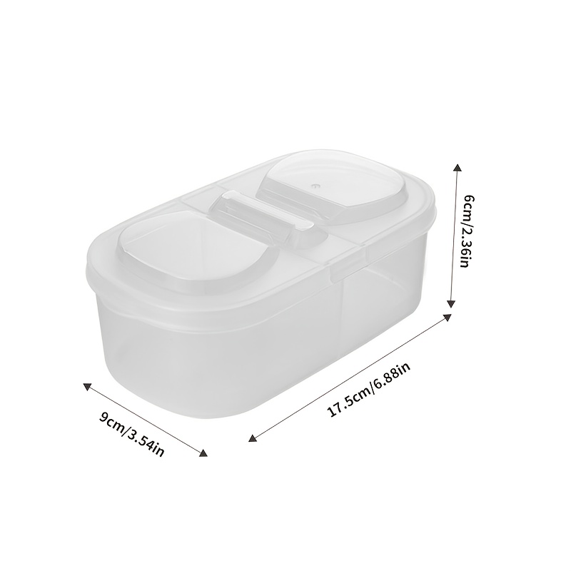 1/2 pcs Dual Compartment Food  - Outdoor Hunting Kitchen ulasan dan harga