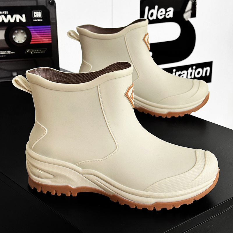 Men's Rain Boots Outdoor Wear- - Fishing Waders Breathable ulasan dan harga