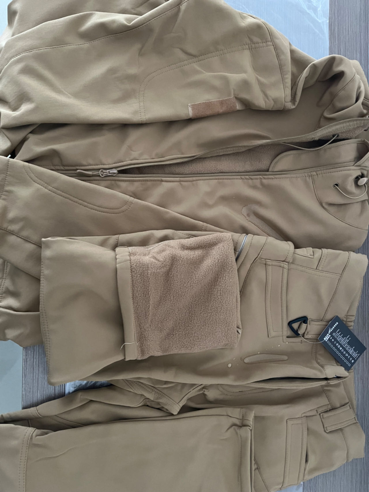 Men Military Tactical Winter A - Outdoor Hunting Fleece ulasan dan harga