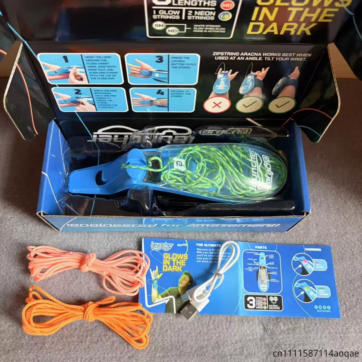 Hot Luminous Rope Launcher Cre - Outdoor Hunting Toys ulasan dan harga