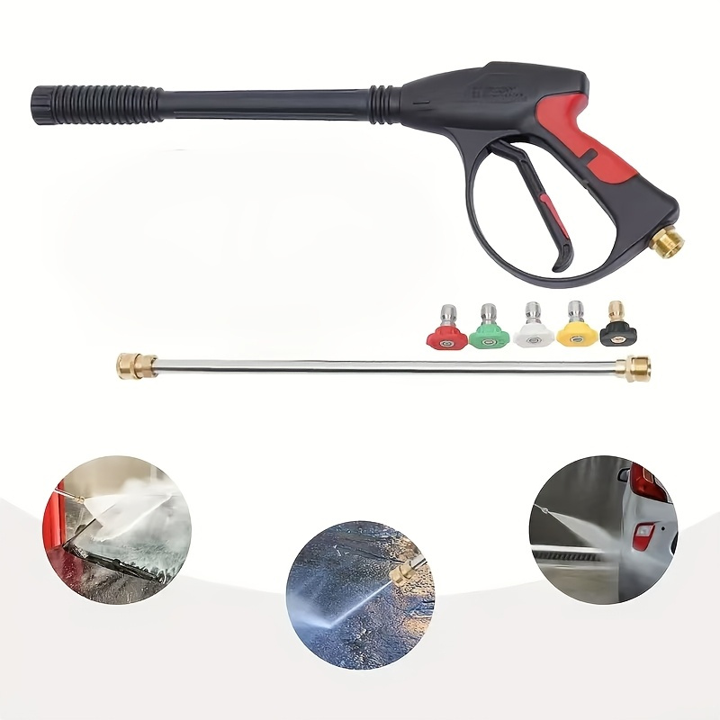 Portable High Pressure Car Was - Gun Cleaning Rod ulasan dan harga