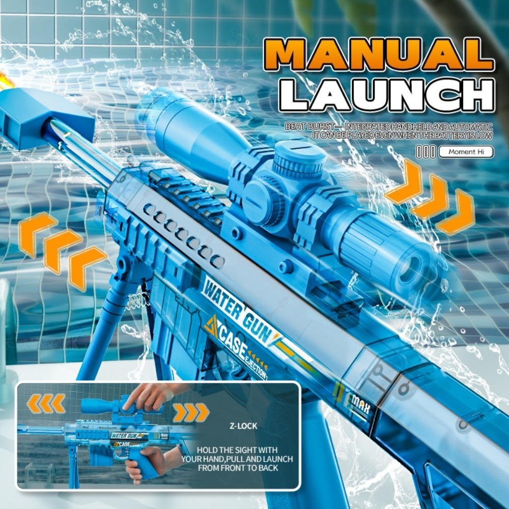 Electric Automatic Sniper Wate - Outdoor Hunting Toys ulasan dan harga